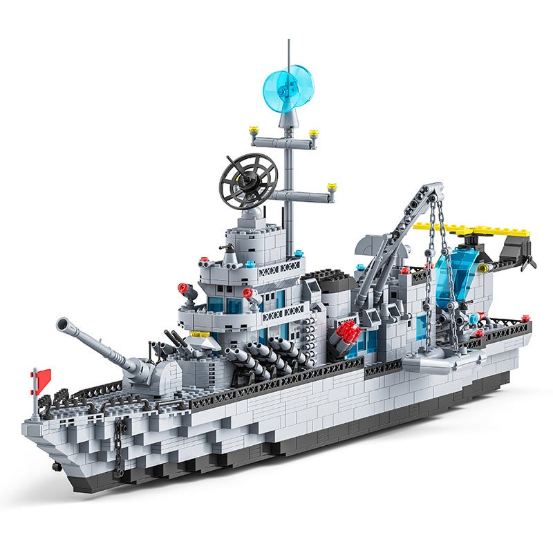 Compatible With Lego Bricks Gundam Transforming Robot Car Military Destroyer Educational Assembly Children'S Toy Building Blocks - Image 5